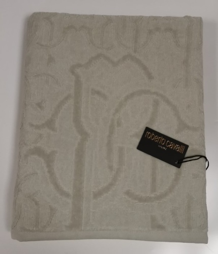 Полотенце Roberto Cavalli ARALDICO light grey 946 95х150 серое Артикул: 88239 DolceNoce фото 5