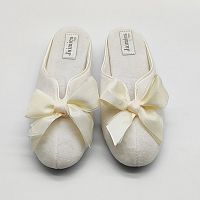 Тапочки Jaimies NATHALIE mule nina ivory молочные