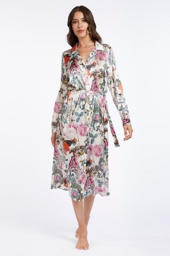Сорочка Vivis ORCHIDEA (цвет 01339 floral print) кремовая фото 2