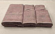 Набор полотенец Blumarine RISVEGLIO сиреневый 02 lilac