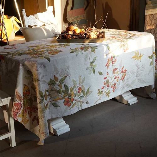 Скатерть Tessitura Toscana Telerie ARBOUSIER 170х270 Артикул: 83120 DolceNoce