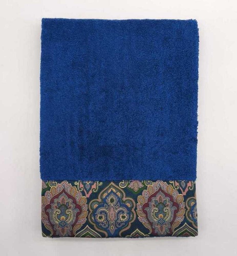Полотенце Etro 7PLIES AV800 X0883 blue синее 100х15 Артикул: 70132 DolceNoce фото 3