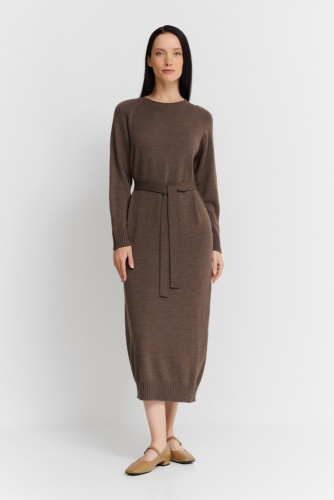 Платье Max Mara Leisure SCRIVIA коричневое