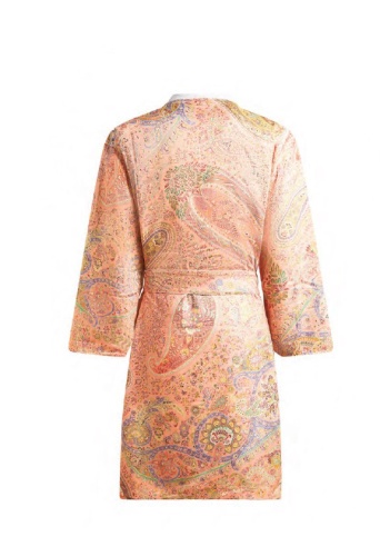 Халат Etro MARANTA DOUBLE 99KA502 S9870 peach/white персиковый/белый фото 2