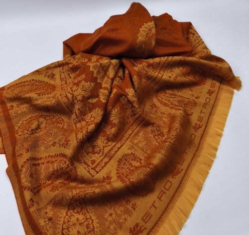 Плед Etro TAGETE AL298 A0227 gold оранжевый 140х180 Артикул: 70182 DolceNoce фото 4