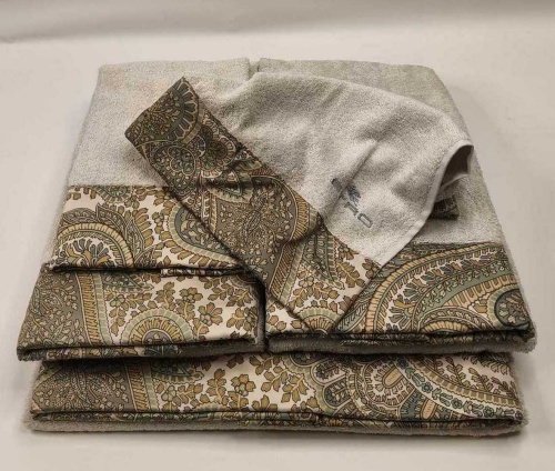 Набор полотенец Etro GIANO AV799 X0820 beige бежевый Пять штук Артикул: 70148 DolceNoce фото 3