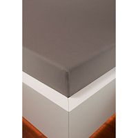 Простыня на резинке Bellana DeLuxe J57BL цвет 095 cappuccinо коричневый 180/200х200/220 см