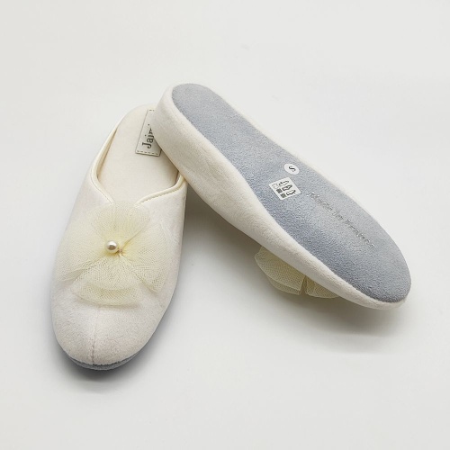 Тапочки Jaimies NATHALIE mule passion ivory молочные фото 3 Тапочки Jaimies NATHALIE mule passion ivory молочные фото 3