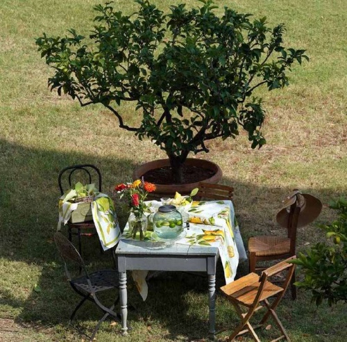 Скатерть Tessitura Toscana Telerie LIMONCELLO 170х270 Артикул: 83057 DolceNoce фото 7