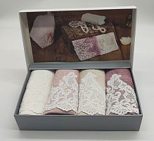 Набор полотенец Maison D`or JASMIN mix 4*30x50