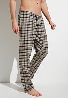 Брюки мужские Zimmerli GREY MELANGE COZY BEIJ CHECK 4600.75180-143
