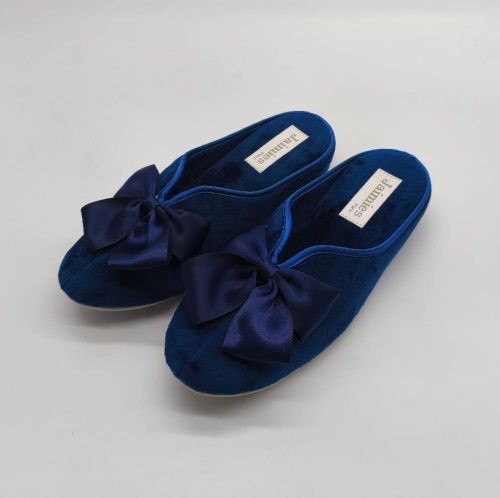 Тапочки Jaimies NATHALIE mule classic blue синие фото 5 Тапочки Jaimies NATHALIE mule classic blue синие фото 5