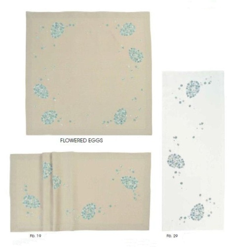 Дорожка Sander FLOWERED EGGS 50x140 цвет 29 Артикул: 89272 DolceNoce