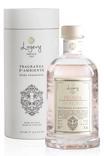 Аромадиффузор Logevy PEONIA IN FIORE 500 мл Артикул:  DolceNoce