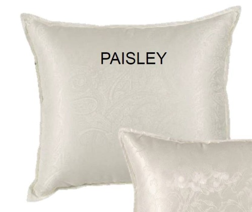 Подушка Traumina STAR OF SILK DAUNE KISSEN Paisley Средняя