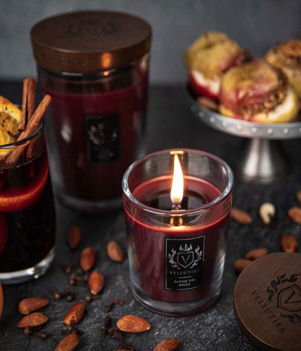 Свеча большая Vellutier Альпийский глинтвейн (Alpine Vin Brule) 515 гр Артикул: 24802 DolceNoce