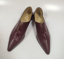 Туфли-тапочки Max Mara Leisure ZATTERA бордовые