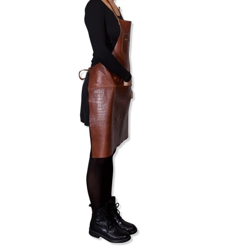 Фартук DutchDeluxes AMAZING CROCO CLASSIC BROWN коричневый Артикул: 92605 DolceNoce фото 2