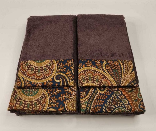 Набор полотенец Etro GIANO AV799 X0883 brown коричневый Пять штук Артикул: 70150 DolceNoce фото 3