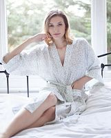 Халат-кимоно Cottonreal MANDY белый