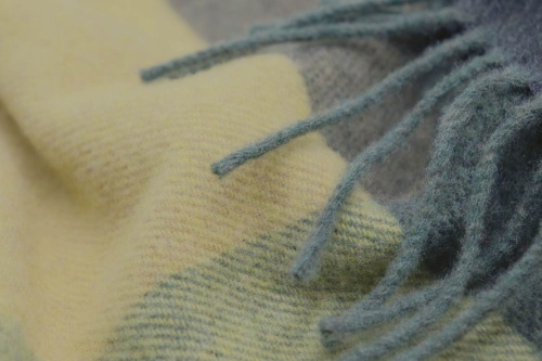 Плед Biederlack NATURALS&PLAIDS (819154) pleasant green 130х170 Артикул: 79260 DolceNoce фото 3