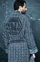 Халат Philipp Plein HEXAGON 925 grey