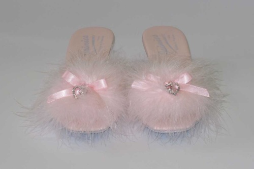 Тапочки Jaimies RIVA mule lolita розовые фото 4