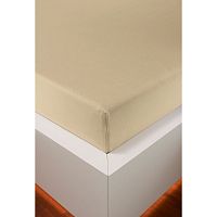 Простыня на резинке Bellana DeLuxe J57BL цвет 393 natur бежевый 180/200х200/220 см