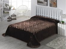 Плед Mora SERENA Н72 33 brown 220х240 коричневый