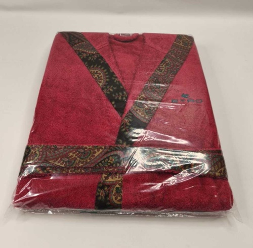 Халат с капюшоном Etro GIАNO AV799 X0865 red красный фото 3