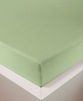 Простыня на резинке Bellana DeLuxe J57 BL цвет 319 lind салатовый 180/200х200/220 см
