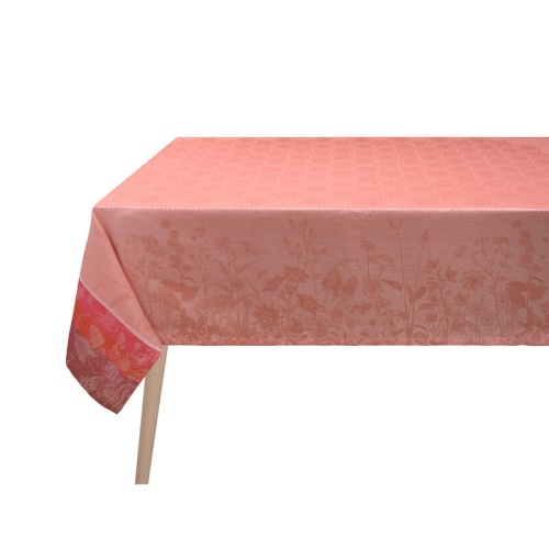 Скатерть Le Jacquard Francais INSTANT BUCOLIQUE pink 175x250 Артикул: 88351 DolceNoce фото 2