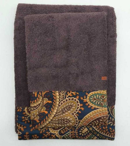 Набор полотенец Etro GIANO AV799 X0883 brown коричневый 60х100+40х60 Артикул: 70153 DolceNoce фото 3