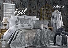 Покрывало Zebra Casa BOLERO grey 260x270 и декоративные наволочки