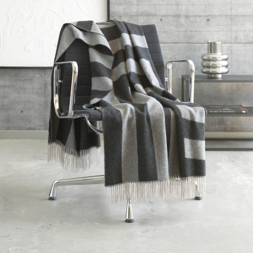 Плед Eagle ATHEN 101 schwarz, grau 135x195 Артикул: 97711 DolceNoce