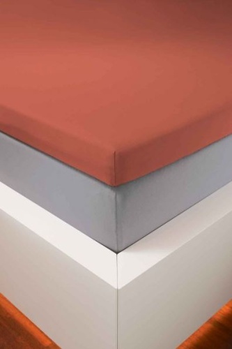 Простыня на резинке Bellana DeLuxe J57BL цвет 023 chili терракотовый 180/200х200/220 см Артикул: 95108 DolceNoce