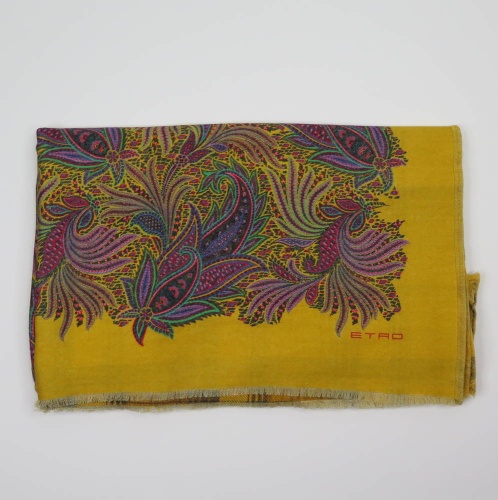 Плед Etro CALATHEA 8155 700 yellow желтый 140х190 Артикул: 70012 DolceNoce
