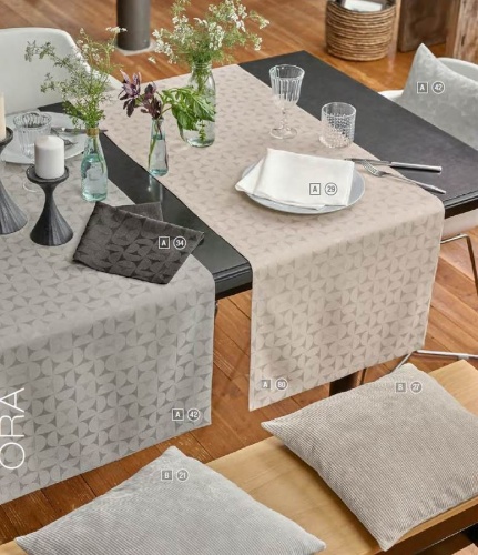 Скатерть Sander ORA 150x250 (цвет 29) Германия Артикул: 88918 DolceNoce фото 3 Скатерть Sander ORA 150x250 (цвет 29) Артикул: 88918 DolceNoce фото 3