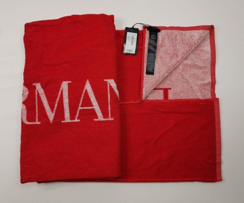 Полотенце Emporio Armani MARE NEW red красное 100x170 Артикул: 70229 DolceNoce фото 3