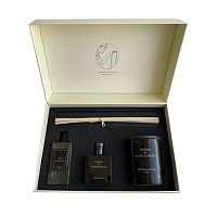 Подарочный сет III Cereria Molla Boutique AMBER & SANDALWOOD ( свеча+диффузор+спрей)