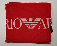 Полотенце Emporio Armani MARE NEW red красное 100x170
