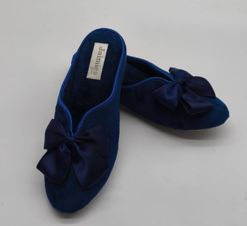 Тапочки Jaimies NATHALIE mule classic blue синие фото 3 Тапочки Jaimies NATHALIE mule classic blue синие фото 3