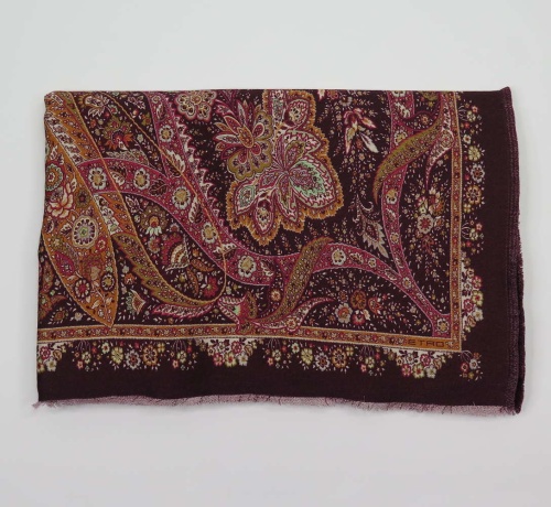 Плед Etro ORBEA 8156 600 bordeaux бордовый 140х190 Артикул: 70016 DolceNoce