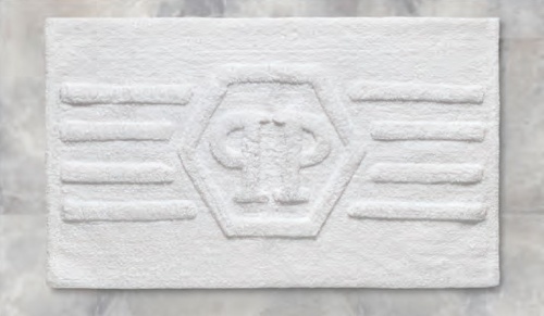 Коврик Philipp Plein HEXAGON 012 white 70х100 Артикул: 69606 DolceNoce