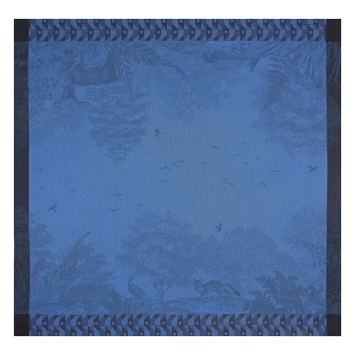 Скатерть Le Jacquard Francais FORET ENCHANTEE blue 120х120 Франция Артикул: 88359 DolceNoce фото 5 Скатерть Le Jacquard Francais FORET ENCHANTEE blue 120х120 Артикул: 88359 DolceNoce фото 5