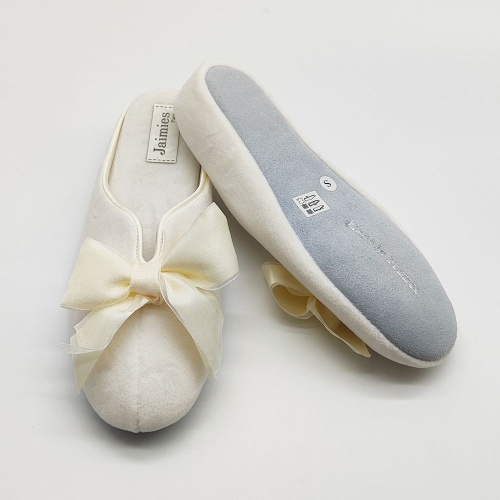 Тапочки Jaimies NATHALIE mule nina ivory молочные фото 3