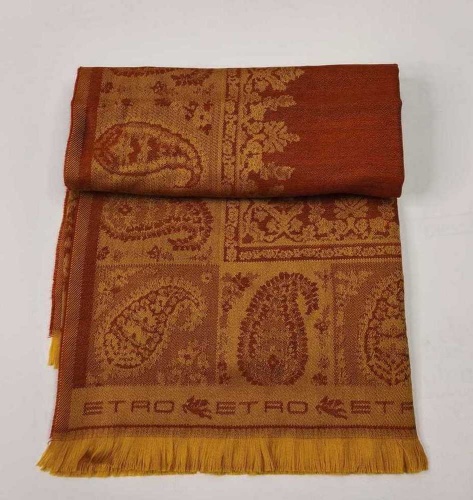 Плед Etro TAGETE AL298 A0227 gold оранжевый 140х180 Артикул: 70182 DolceNoce фото 2