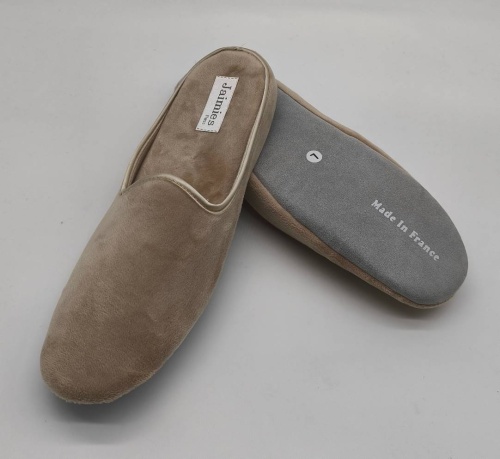Тапочки Jaimies KEN mule HOMME бежевые фото 2