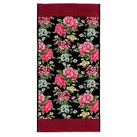 Набор полотенец Feiler PEONY SCHWARZ 121 bordeaux (бордо)
