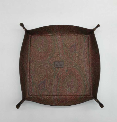 Поднос Etro ARNICA SQUARE TRAY AX155 S9860 uni 25x25 Артикул: 70175 DolceNoce фото 2